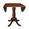 International Concepts Round 42 in Round Dual Drop Leaf Pedestal Table, 35.5 inH, Espresso, 42 in W, 42 in L, 35.5 in H K581-42DPT-6B - alternate 6